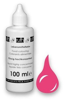 Lebensmittelfarbe rosa (100 ml) flüssig, wasserlöslich